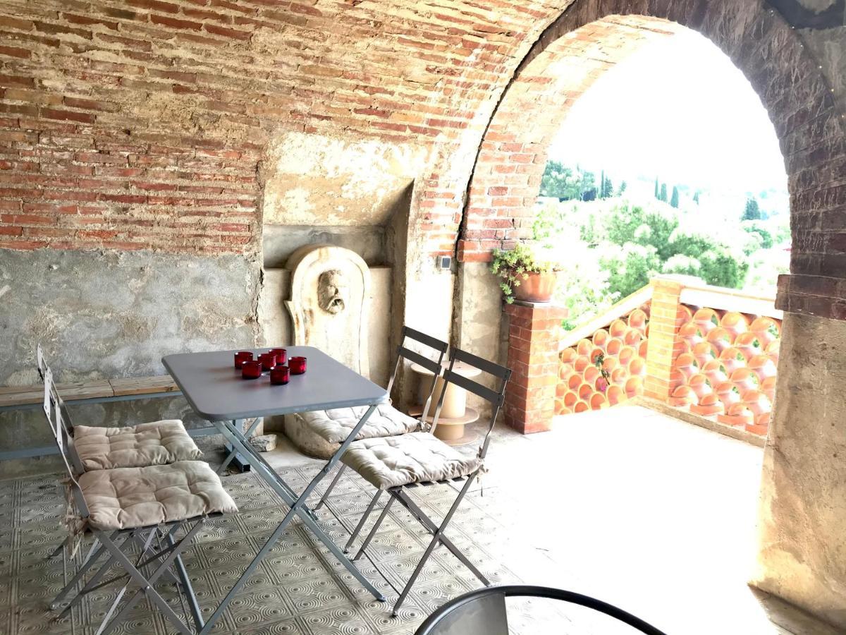 Studio De Charme Avec Grande Terrasse Vue Mer Le Castellet  Exteriör bild